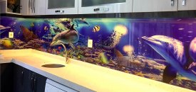 Neden Mutfak tezgah aras� cam panel